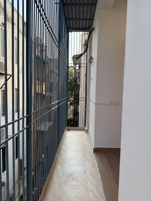 Balcony in 3 BHK Builder Floor at East Of Kailash – for Rent