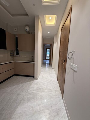 Building Lobby in 3 BHK Builder Floor at East Of Kailash – for Rent