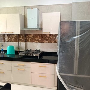 Kitchen in 3.5 BHK Apartment at Rag Megh Malhar, Dindoshi – for Rent