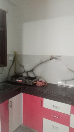 Kitchen in 1 RK Builder Floor at Chattarpur – for Rent