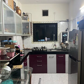 Kitchen in 2 BHK Apartment at Kumar Samruddhi Society, Bhim Nagar – for Rent