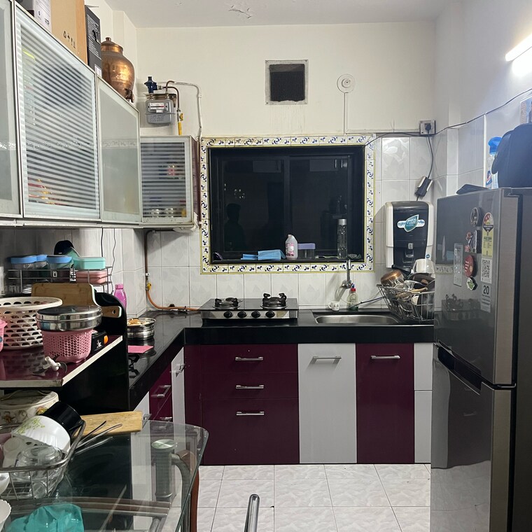 Kitchen, kumar-samruddhi-society 2 Bedroom 1100 Sq.Ft. Apartment In Bhim Nagar Pune 9307936