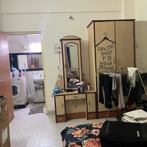 Living Room in 2 BHK Apartment at Kumar Samruddhi Society, Bhim Nagar – for Rent