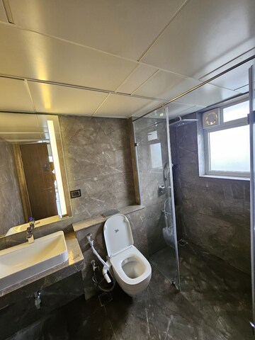 Bathroom in 4 BHK Apartment at LnT Elixir Reserve, Powai – for Rent