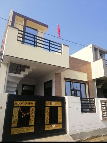 2 BHK Villa – Exterior View View at Jankipuram Extension - for Sale