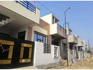 2 BHK Villa – Exterior View View at Jankipuram Extension - for Sale