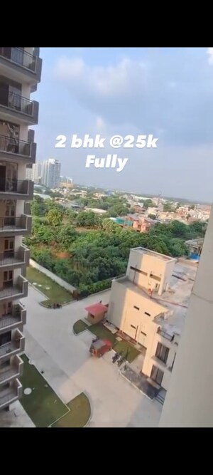Balcony in 2 BHK Apartment at Pareena Om Apartments, Sector 112 – for Rent
