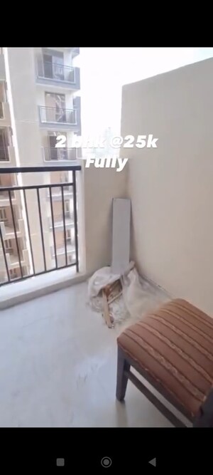 Balcony in 2 BHK Apartment at Pareena Om Apartments, Sector 112 – for Rent