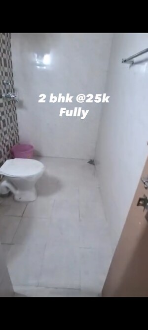 Bathroom in 2 BHK Apartment at Pareena Om Apartments, Sector 112 – for Rent