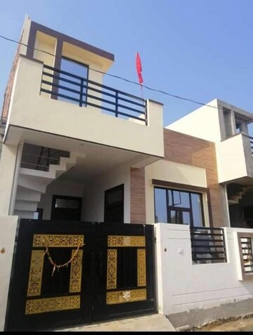 2 BHK Villa – Exterior View View at Jankipuram Extension - for Sale