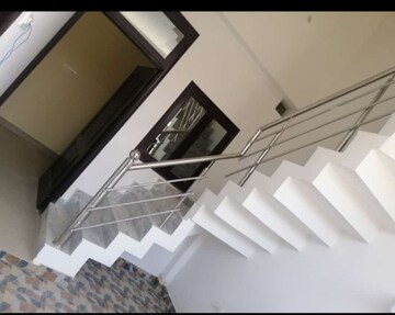 Staircase in 2 BHK Villa at Jankipuram Extension – for Sale