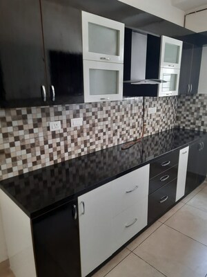 Kitchen in 2 BHK Apartment at Prestige Lakeside Habitat, Varthur – for Rent