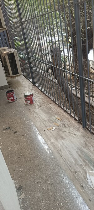 Balcony in 3 BHK Apartment at Vasant Kunj – for Rent