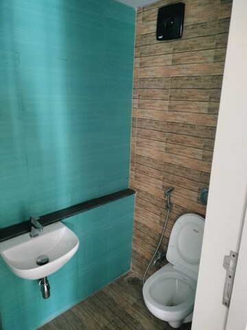 Bathroom in 1 BHK Apartment at Lodha Crown Quality Homes, Majiwada – for Sale