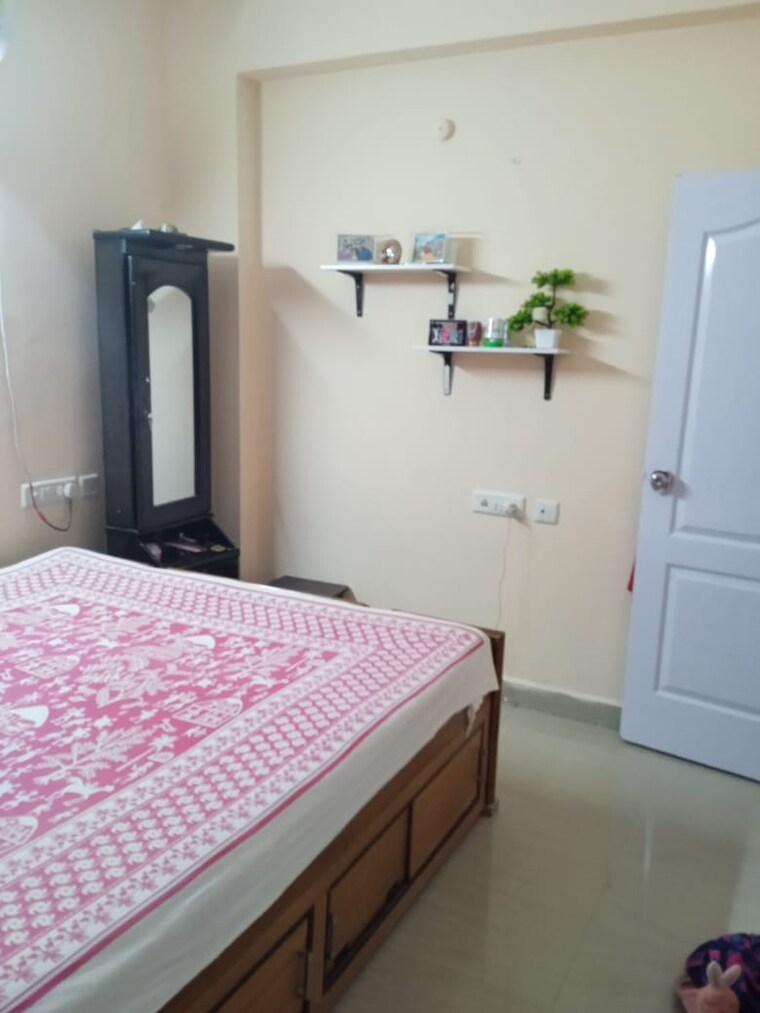 Bedroom, srikar-mansion 2 Bedroom 1050 Sq.Ft. Apartment In Nizampet Hyderabad 9307972