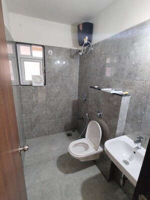 Bathroom in 2 BHK Apartment at Majestique Towers, Kharadi – for Rent