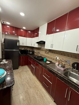 Kitchen in 2 BHK Independent House at Gomti Nagar – for Rent