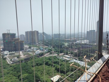 Balcony in 2 BHK Apartment at Amanora Gold Towers, Hadapsar – for Sale