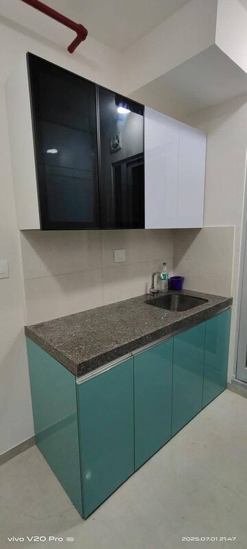 Kitchen in 2 BHK Apartment at Piramal Vaikunth, Balkum Pada – for Rent