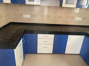 Kitchen in 2 BHK Apartment at Gomti Nagar – for Rent