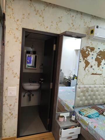 Kitchen in 3 BHK Apartment at Dhanvantari Terrace CHS, Erandwane – for Rent