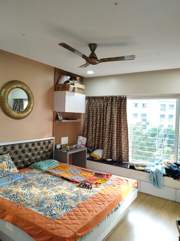 Bedroom in 3 BHK Apartment at Dhanvantari Terrace CHS, Erandwane – for Rent