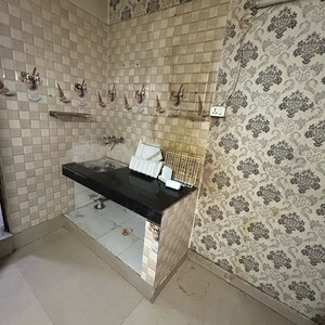 Bathroom in Studio Builder Floor at South Extension ii – for Rent