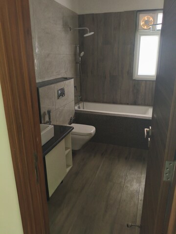 Bathroom in 4 BHK Apartment at Uchdpl Veridia Oakwood Enclave, Wave City – for Rent