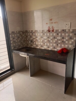 Kitchen in 1 BHK Apartment at Ornate Galaxy, Naigaon East – for Rent