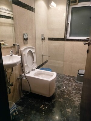 Bathroom in 3 BHK Apartment at Santacruz West – for Rent