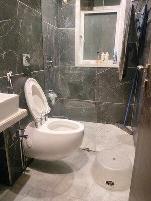 Bathroom in 3 BHK Apartment at Santacruz West – for Rent