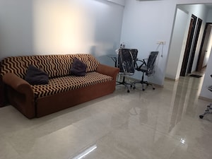 Living Room in 1.5 BHK Apartment at Lodha Palava City Lakeshore Greens, Dombivli East – for Rent