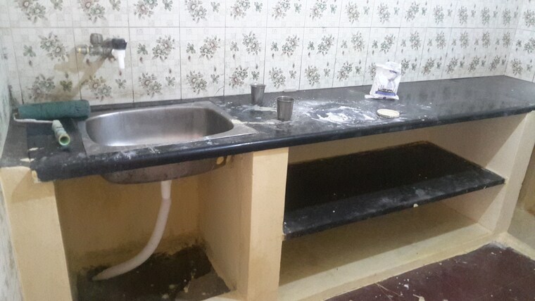 Kitchen, ganga nagar 2 Bedroom 760 Sq.Ft. Independent House In Ganga Nagar Bangalore 9308130