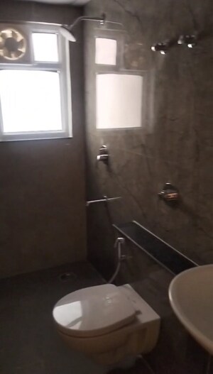Bathroom in 3 BHK Apartment at Anukampa Sky Lounges, Mansarovar – for Rent