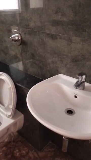 Bathroom in 3 BHK Apartment at Anukampa Sky Lounges, Mansarovar – for Rent