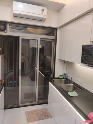 Staircase in 3 BHK Apartment at Lodha Bel Air, Jogeshwari West – for Rent