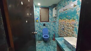 Bathroom in 2 BHK Apartment at Runwal Garden City, Balkum Pada – for Rent