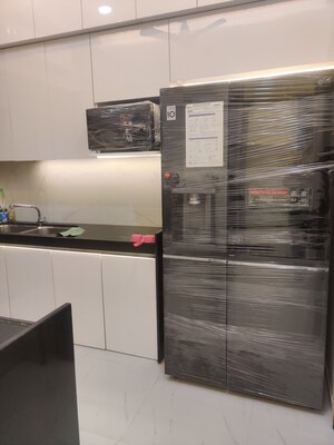 Kitchen in 3 BHK Apartment at Lodha Bel Air, Jogeshwari West – for Rent