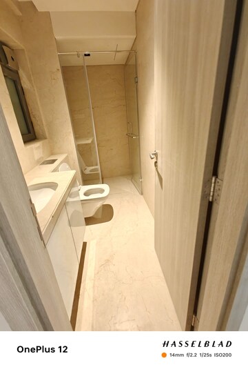 Bathroom in 2 BHK Apartment at Rustomjee Paramount F Wing, Khar West – for Sale