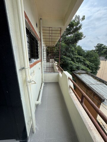 Balcony in 1 BHK Apartment at Heena Vijaya Residency, Kharadi – for Rent