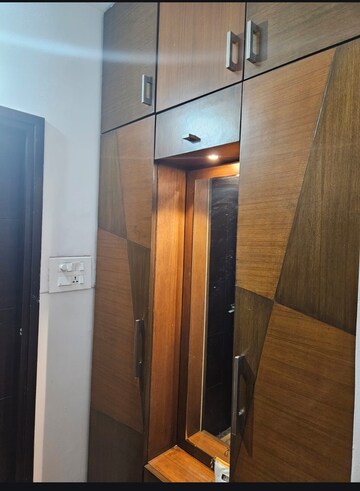 Kitchen in 3 BHK Apartment at Rajapushpa Atria, Gachibowli – for Rent
