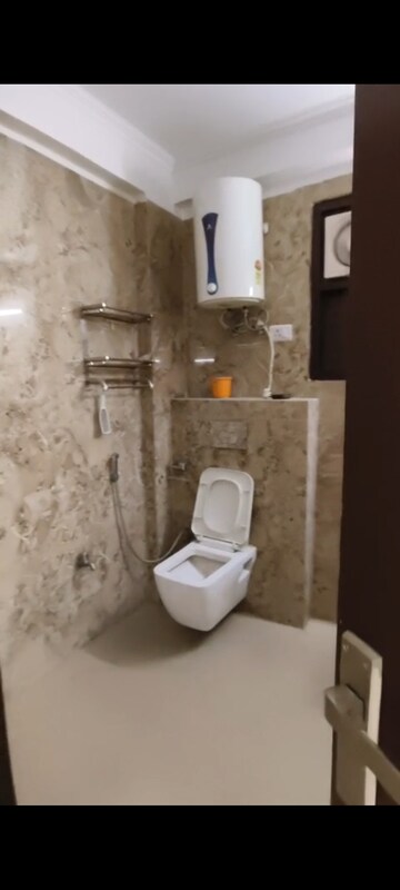 Bathroom in 3 BHK Builder Floor at Freedom Fighters Enclave – for Rent