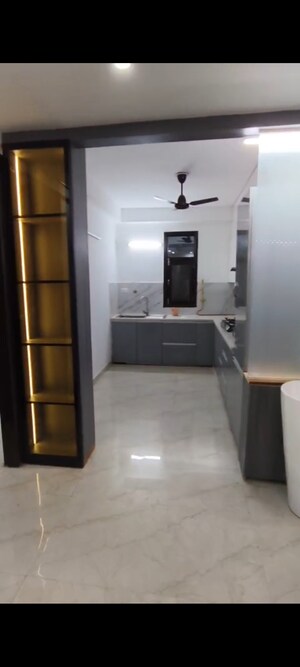 Kitchen in 3 BHK Builder Floor at Freedom Fighters Enclave – for Rent