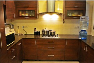 Kitchen in 3 BHK Builder Floor at Greater Kailash Part 3 – for Rent