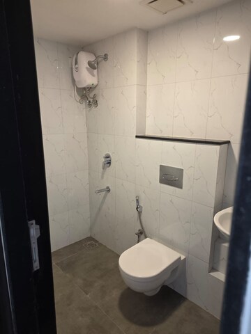 Bathroom in 1 BHK Apartment at Lodha Amara Tower 42 and 43, Kolshet Road – for Rent