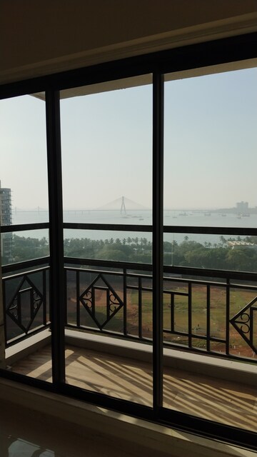 Balcony in 3 BHK Apartment at Sugee Indira, Dadar West – for Rent