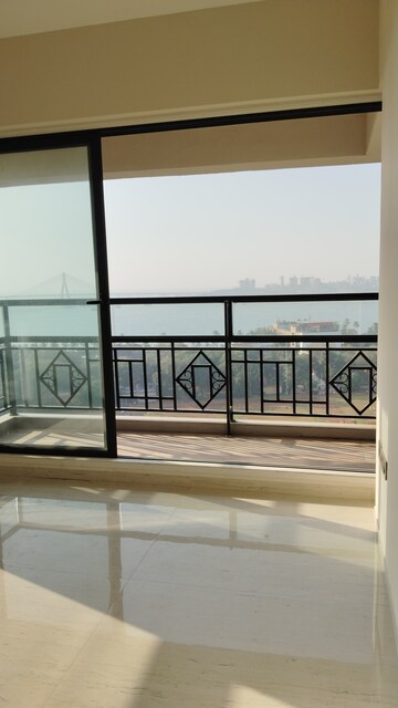 Balcony in 3 BHK Apartment at Sugee Indira, Dadar West – for Rent