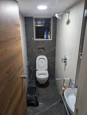 Bathroom in 1 BHK Apartment at Crystal Armus, Chembur – for Sale