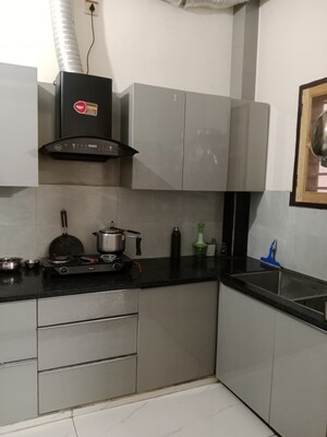 Kitchen in 1.5 BHK Builder Floor at Ansals Sushant City – for Rent