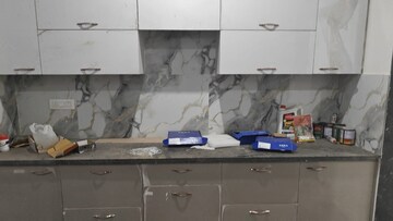 Kitchen in 3 BHK Builder Floor at Sector 7 – for Sale
